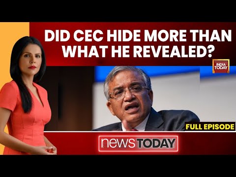 News Today With Preeti Choudhry: EC Vs Opposition | Mumbai MOnsoon Mayhem | PM-Shubahnshu Meet