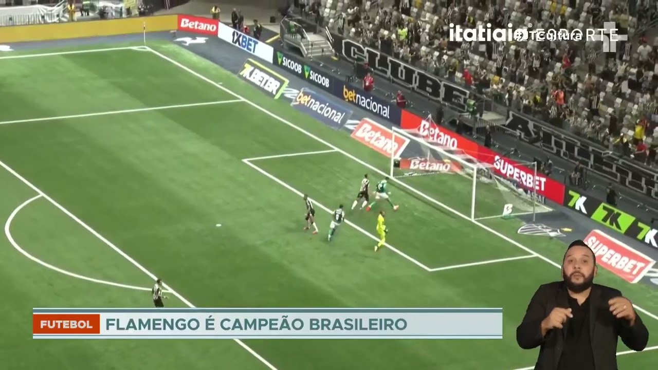 Flamengo conquista o Campeonato Brasileiro com uma rodada de antecedência