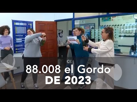 88.008, el ‘Gordo’ de la Lotería de Navidad 2023, toca en cinco islas de Canarias