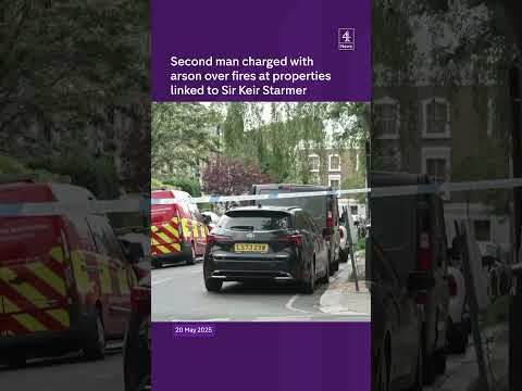 Second man charged with arson over fires at properties linked to Sir Keir Starmer