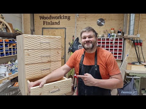 Full process of making a desk drawer in under 14 minutes!