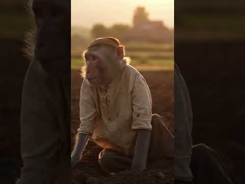 When a Monkey Started Working Like a Human | Realistic Cinematic Short"