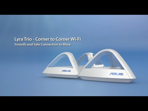 Lyra Trio Mesh WiFi System - Smooth and Safe WiFi in Every Corner of Your Home | ASUS