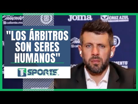 DEFIENDE Pezzolano arbitraje en empate de Cruz Azul y Pachuca: Yo me EQUIVOCARÉ más que un árbitro