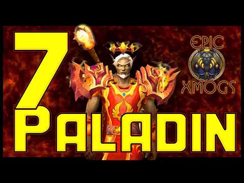 World of Warcraft  Midnight - 7 Unique Paladin Transmog Sets