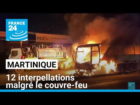 Protestations contre la vie chère en Martinique : 12 interpellations malgré le couvre-feu