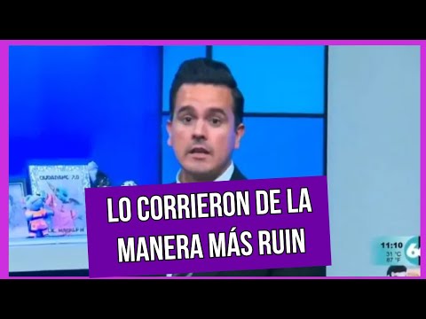 Corren EN VIVO a Gustavo Macalpin por decir lo que piensa