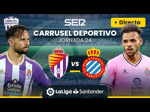 ? REAL VALLADOLID vs RCD ESPANYOL | EN DIRECTO #LaLiga Jornada 24