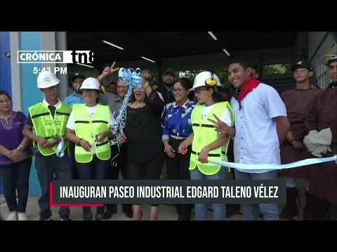 INATEC inaugura Paseo Industrial Edgard Taleno Vélez en Granada - Nicaragua