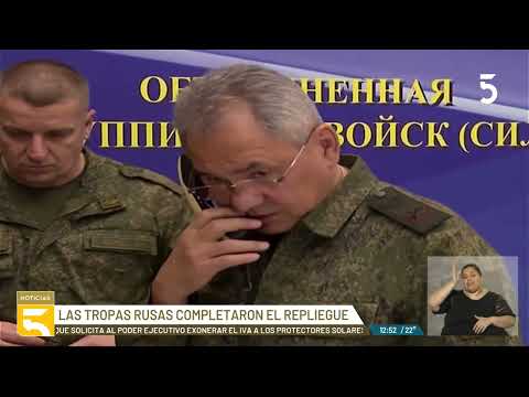 Rusia completó la retirada de sus tropas de Jersón