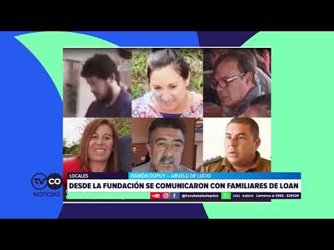 TVCO NOTICIAS - La Fundación Lucio Dupuy colabora con la búsqueda de Loan Peña