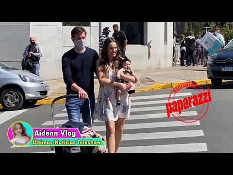 ¡Exclusivo! Cómo se complementan Pampita y Roberto García Moritán para pasear a su hija Anita