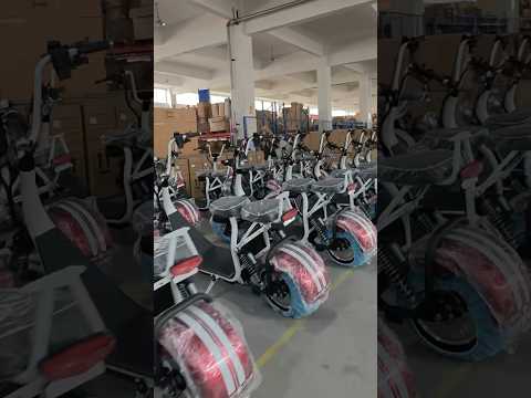 electric scooter factory #electricvehicle #ebike #citycoco #factory #electricscooter #wholesale