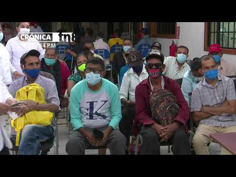 Aplican segunda dosis de vacuna anticovid a pacientes del Cruz Azul - Nicaragua