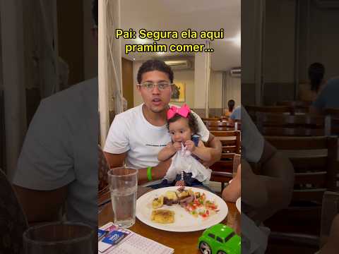 O pai não sabe fazer nada