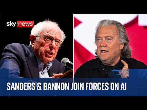 ‘AI is advancing exponentially every single day’ - Sanders and Bannon weigh in on AI debate