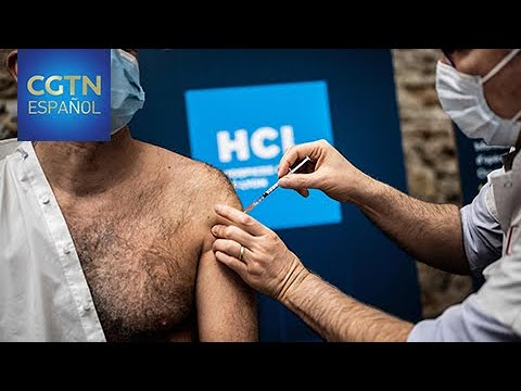 Los centros de vacunación de Francia operan a pleno rendimiento