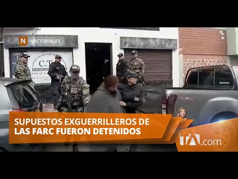 Supuestos exguerrilleros de las FARC fueron detenidos -Teleamazonas
