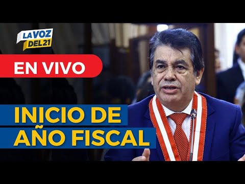 🔴EN VIVO TOMÁS GÁLVEZ fiscal de la Nación Interino da inicio del AÑO FISCAL 2026