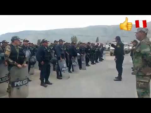 Gran #Discurso de la #Policia Del #Perú, Pelean contra el #comunismo