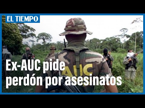 Ex-comandante de las AUC pide perdón por los asesinatos