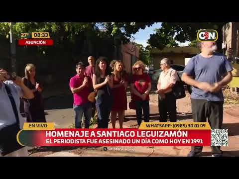 Día del periodista: Homenaje a Santiago Leguizamón