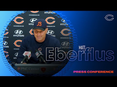 Matt Eberflus: 'You're looking to put the team in the best position to succeed' | Chicago Bears video clip