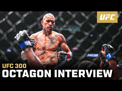 Alex Pereira Octagon Interview | UFC 300