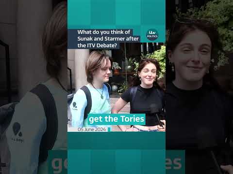 What do you think of Sunak and Starmer after the debate?