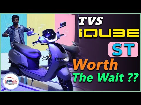 TVS IQUBE ST Electric Scooter Review | Auto Expo 2023 | Electric Vehicles