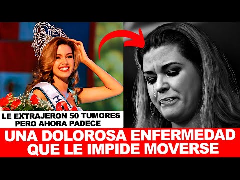 La ex MISS UNIVERSO ALICIA MACHADO padece de una fuerte enfermedad