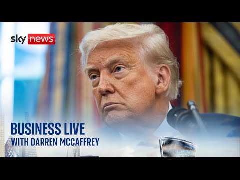 Trump hints that he might drop tariffs on China to 80 percent | Business Live with Darren McCaffrey