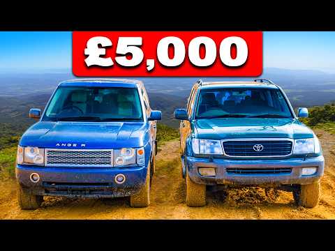 Off-Road Showdown: Range Rover vs. Toyota Land Cruiser Battle