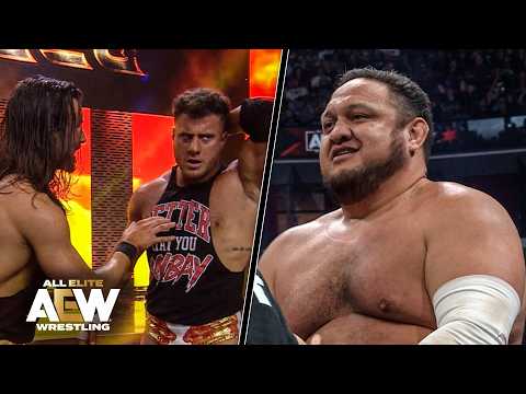 MJF & Samoa Joe BRAWL! | AEW All Out 2023