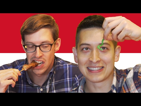 Tasty Tries Indonesian Food