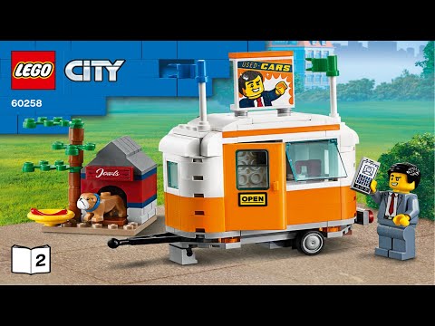 LEGO Instructions - City - 60258 - Tuning Workshop - Town (Book 3)