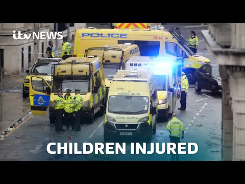Four children among injured as car strikes Liverpool FC parade crowd | ITV News