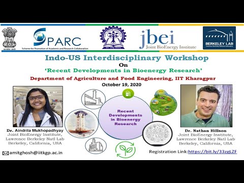Indo-US Workshop on Recent Developments in Bioenergy Research - 2