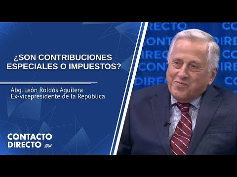 Entrevista con León Roldós Aguilera - Exvicepresidente de la República | Contacto Directo