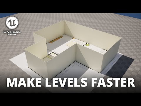 How to Blockout FASTER with these Unreal Engine 5 BUILT-IN Tools