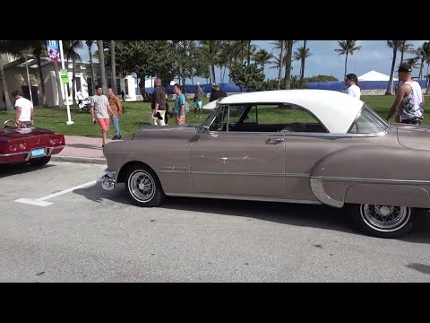 The Miami Beach Antique cars show 2020