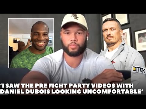 ‘DANIEL DUBOIS LOOKED UNCOMFORTABLE AT PRE FIGHT PARTY’ USYK SPARRING PARTNER Frazer Clarke EXPLODES