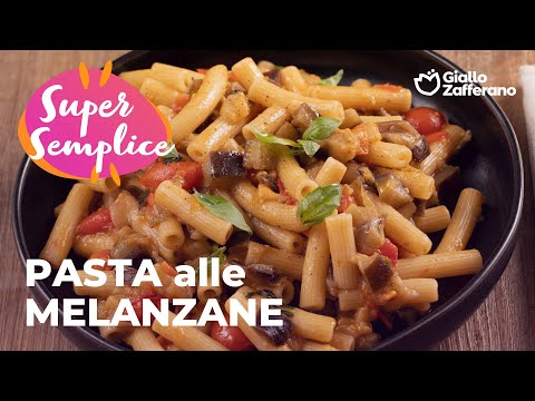 PASTA alle MELANZANE🍆🍝 SEMPLICE e COLORATA!💜😍