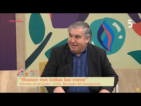 Gastón Da Cruz presentó su show “Humor con todas las voces” en el Mercado del Inmigrante| 15-06-2023
