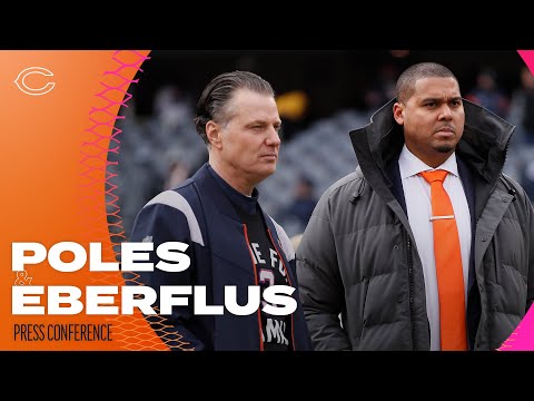 Poles and Eberflus discuss the 2022 season | Chicago Bears video clip