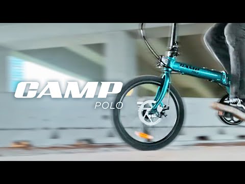 CAMP POLO Foldable Bicycle with SHIMANO Tourney | MOBOT