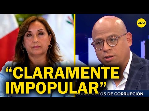 José Carlos Requena sobre Dina Boluarte: Es una presidenta claramente impopular