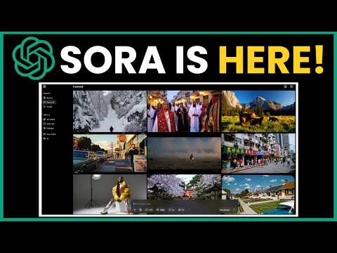 NEW OpenAI SORA Is Finally HERE!🤖🎄 12 Days! Video AI Generation Tool Released Realistic AI & Image