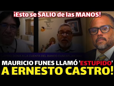 BOMBAZO Mauricio Funes TERMINO pegandole gran 1NSULTADA al diputado de Nuevas Ideas Ernesto Castro!
