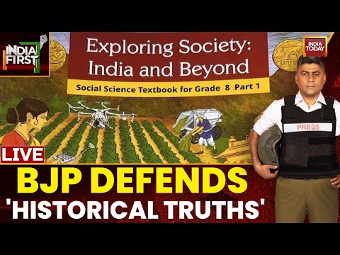 Gaurav Sawant LIVE: NCERT Ads Chapter On Mughal Brutality | BJP Defends | India First | India Today